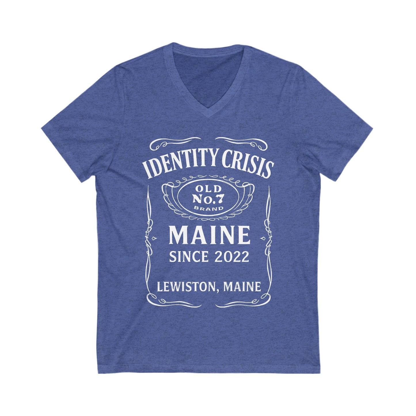 Identity Crisis Unisex V-Neck Tee Jack Daniel's Edition