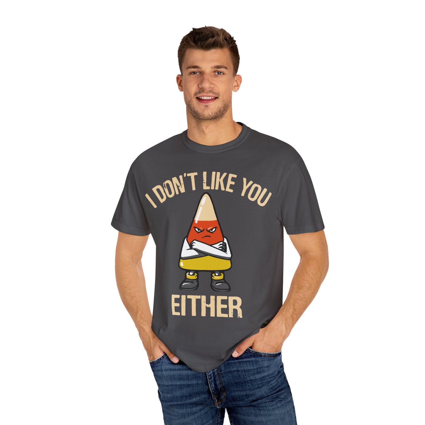 Candy Corn Unisex Garment-Dyed T-shirt