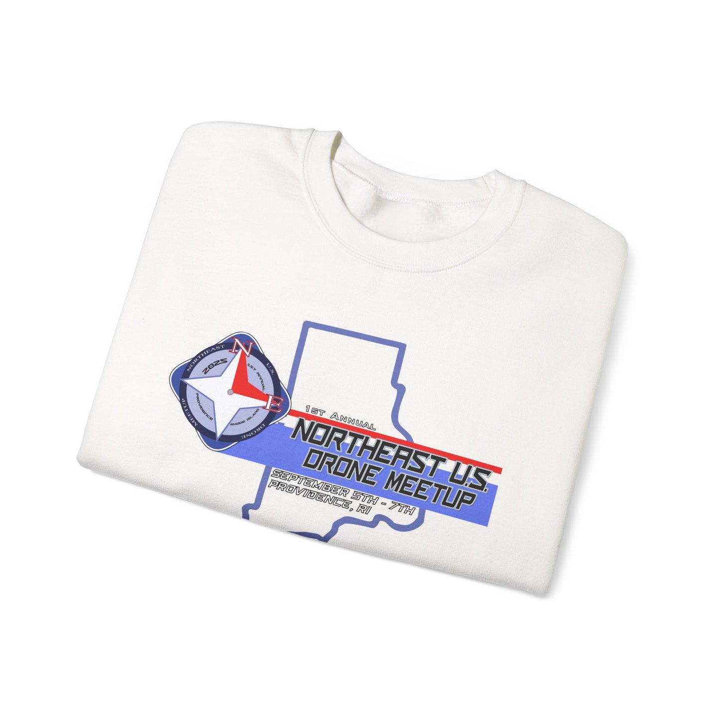 Inaugural Northeast Drone Meetup Crewneck Sweatshirt