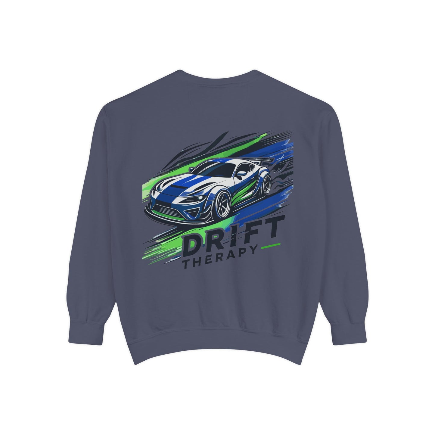 Unisex Sweatshirt - Control the Chaos, Drift Therapy, Casual Wear, Gift for Car Lovers, Everyday Comfort, Streetwear Style
