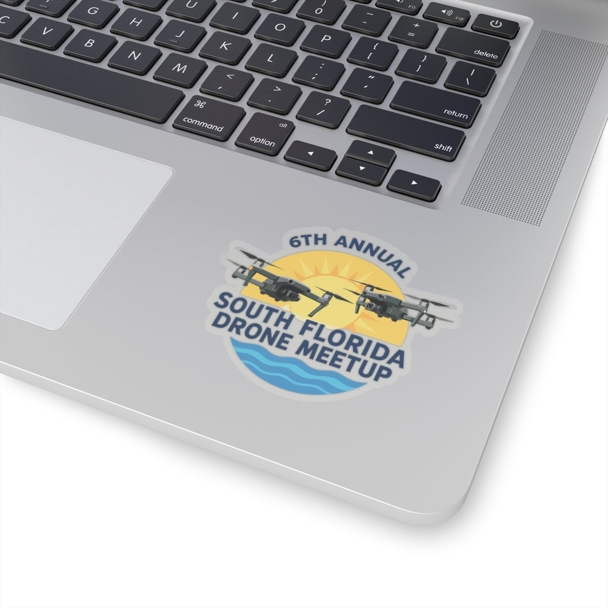 6th Annual South Florida Drone Meetup Kiss-Cut Stickers