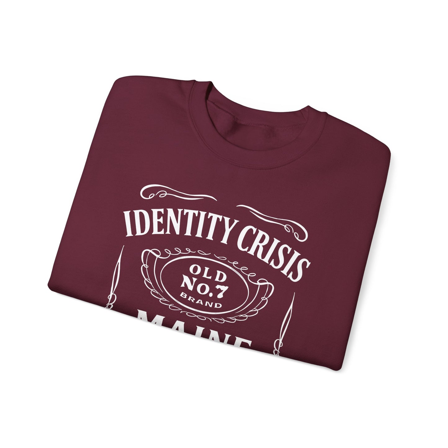 Identity Crisis Unisex Crewneck Sweatshirt Jack Daniel's Edition