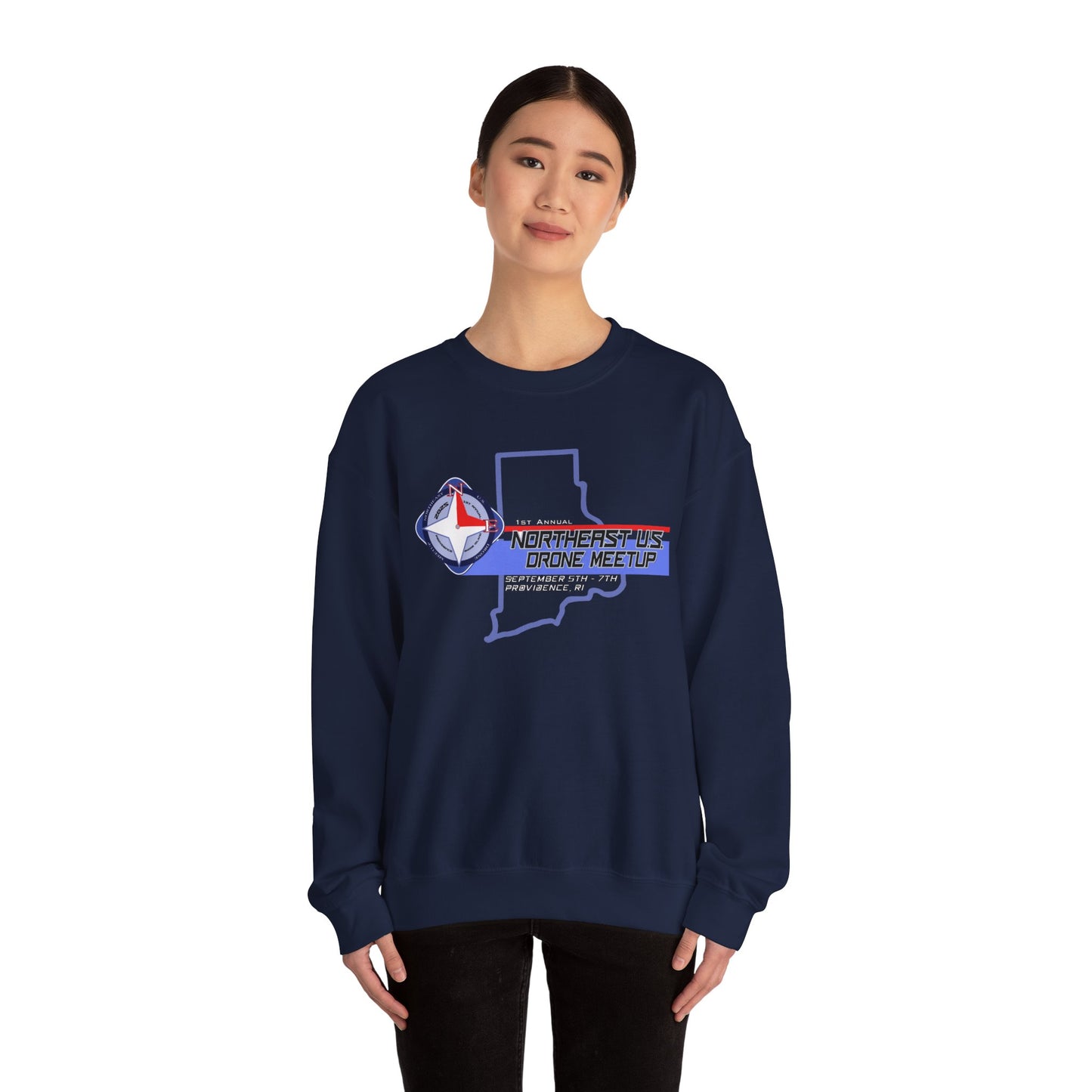 Inaugural Northeast Drone Meetup Crewneck Sweatshirt