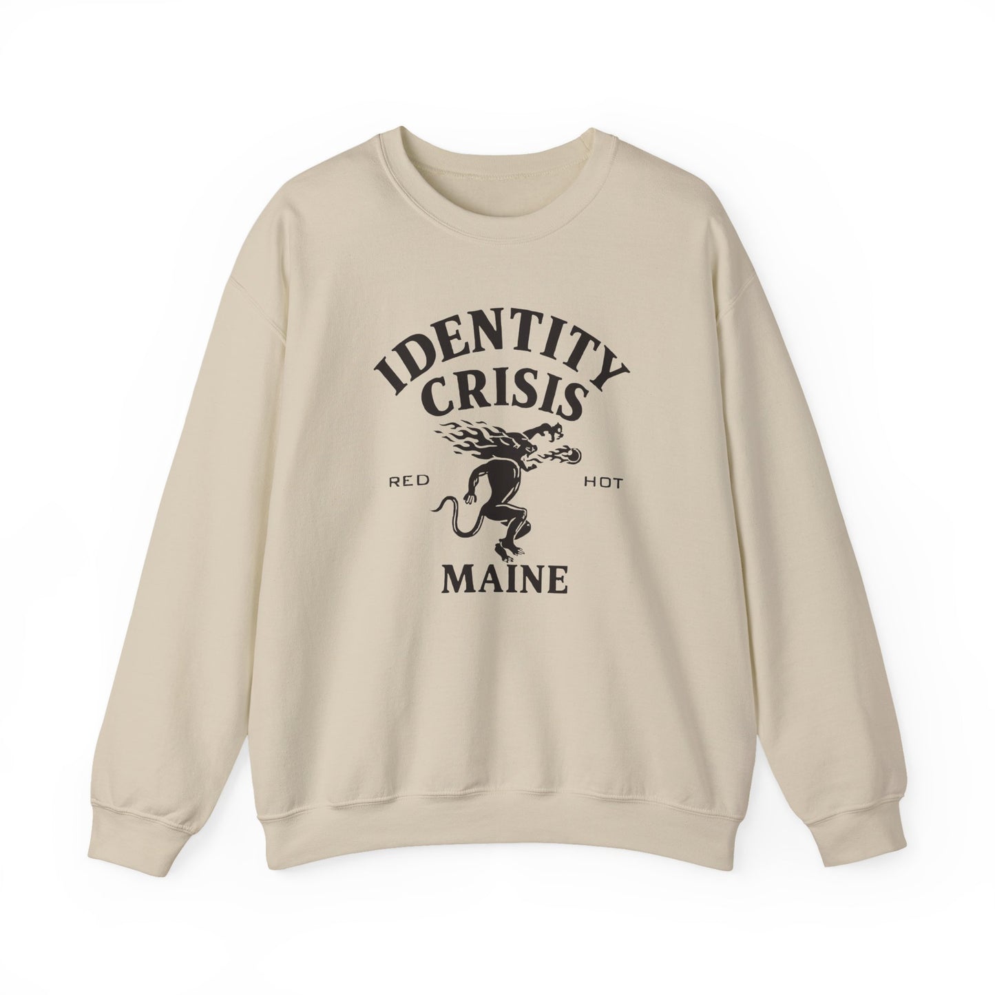Identity Crisis Unisex Crewneck Sweatshirt Fireball Edition