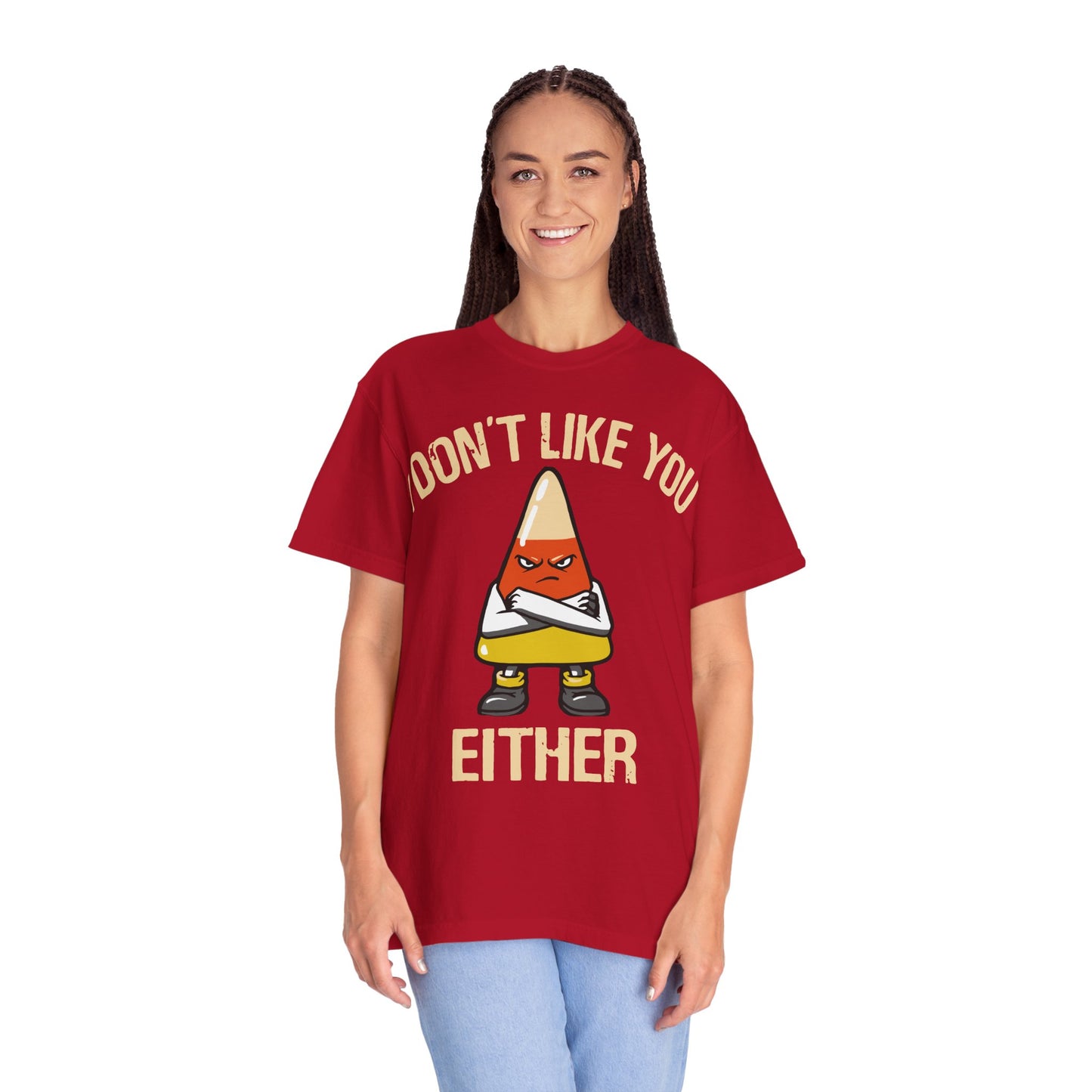 Candy Corn Unisex Garment-Dyed T-shirt