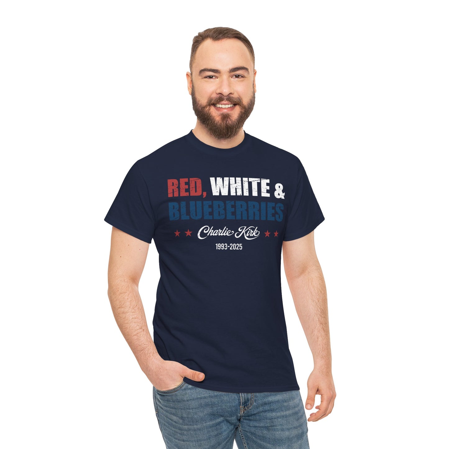 Red, White & Blueberries Tee