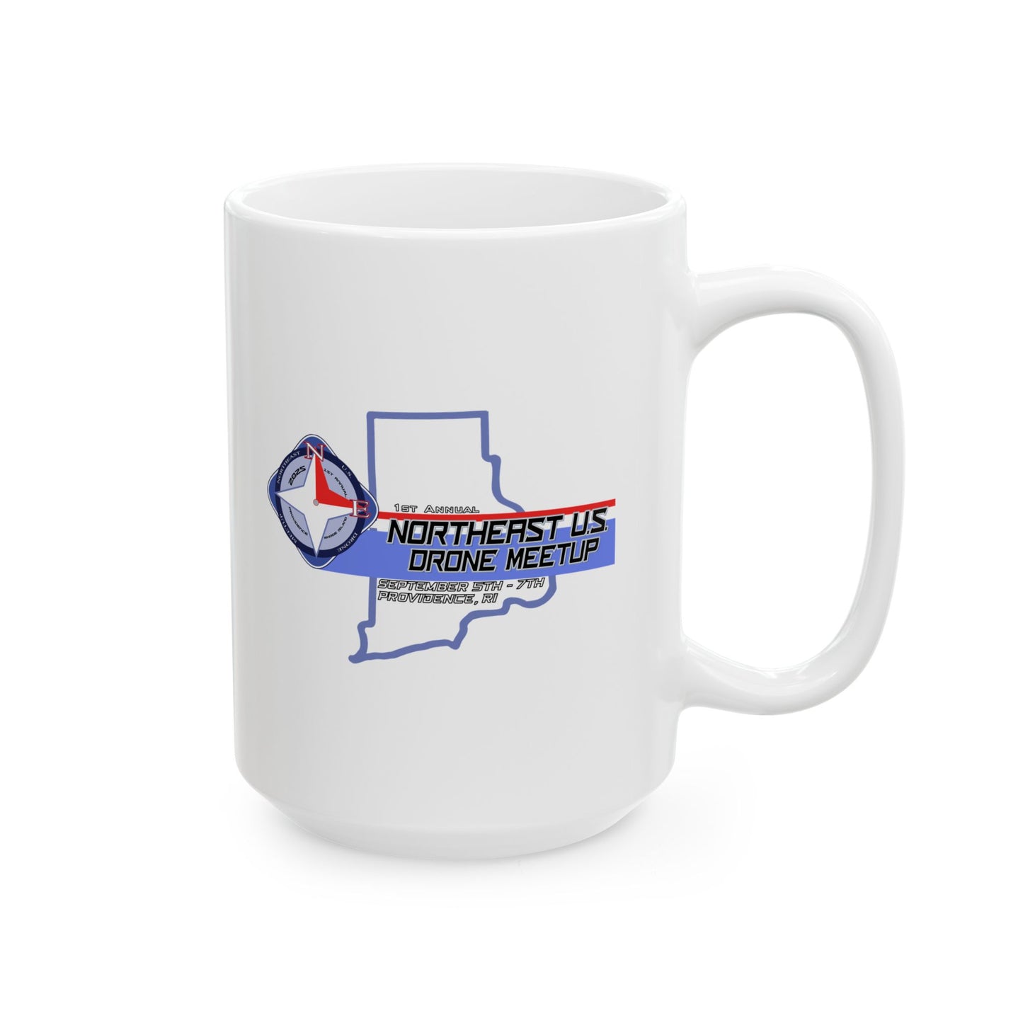 Inaugural Northeast Drone Meetup Ceramic Coffee Mug