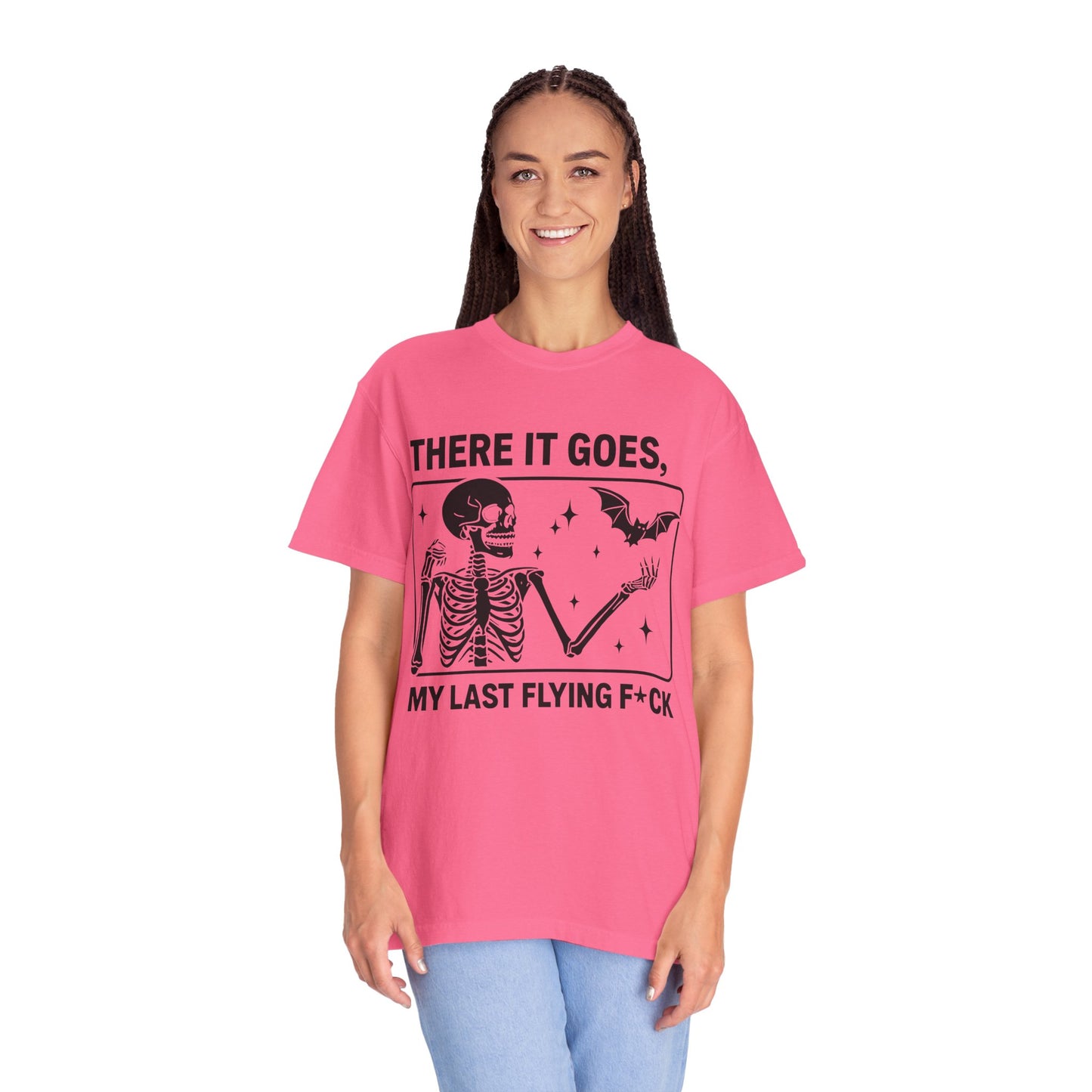 Playful Skeleton Graphic T-Shirt, Unisex Humor Tee, Halloween Shirt, Casual Wear, Gift for Friends