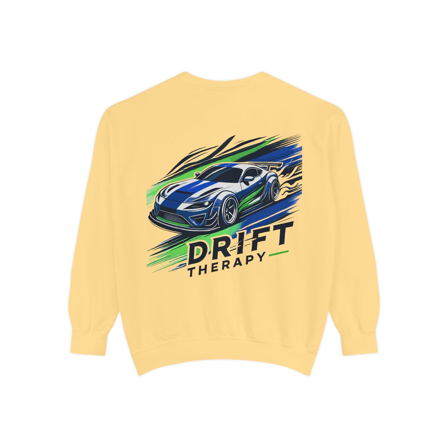 Unisex Sweatshirt - Control the Chaos, Drift Therapy, Casual Wear, Gift for Car Lovers, Everyday Comfort, Streetwear Style