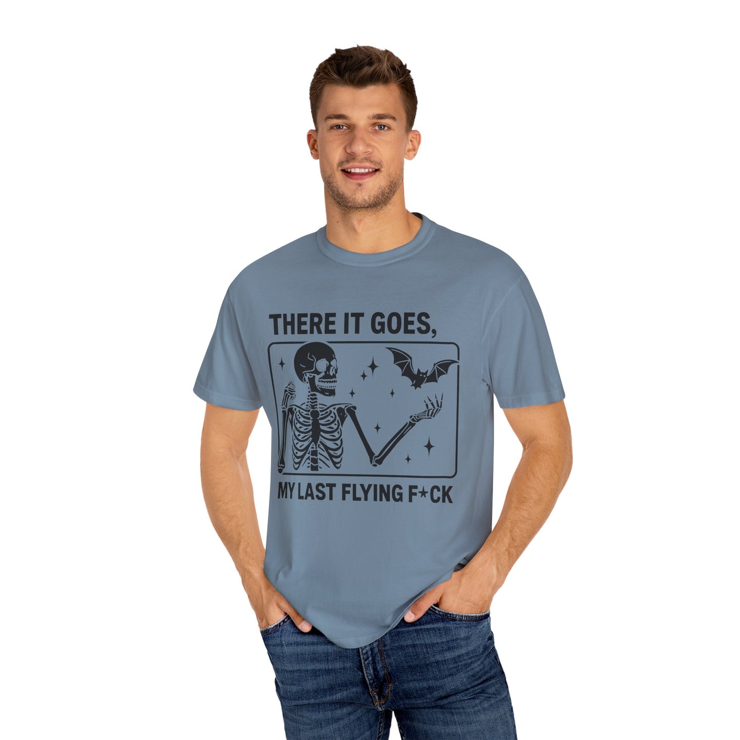 Playful Skeleton Graphic T-Shirt, Unisex Humor Tee, Halloween Shirt, Casual Wear, Gift for Friends