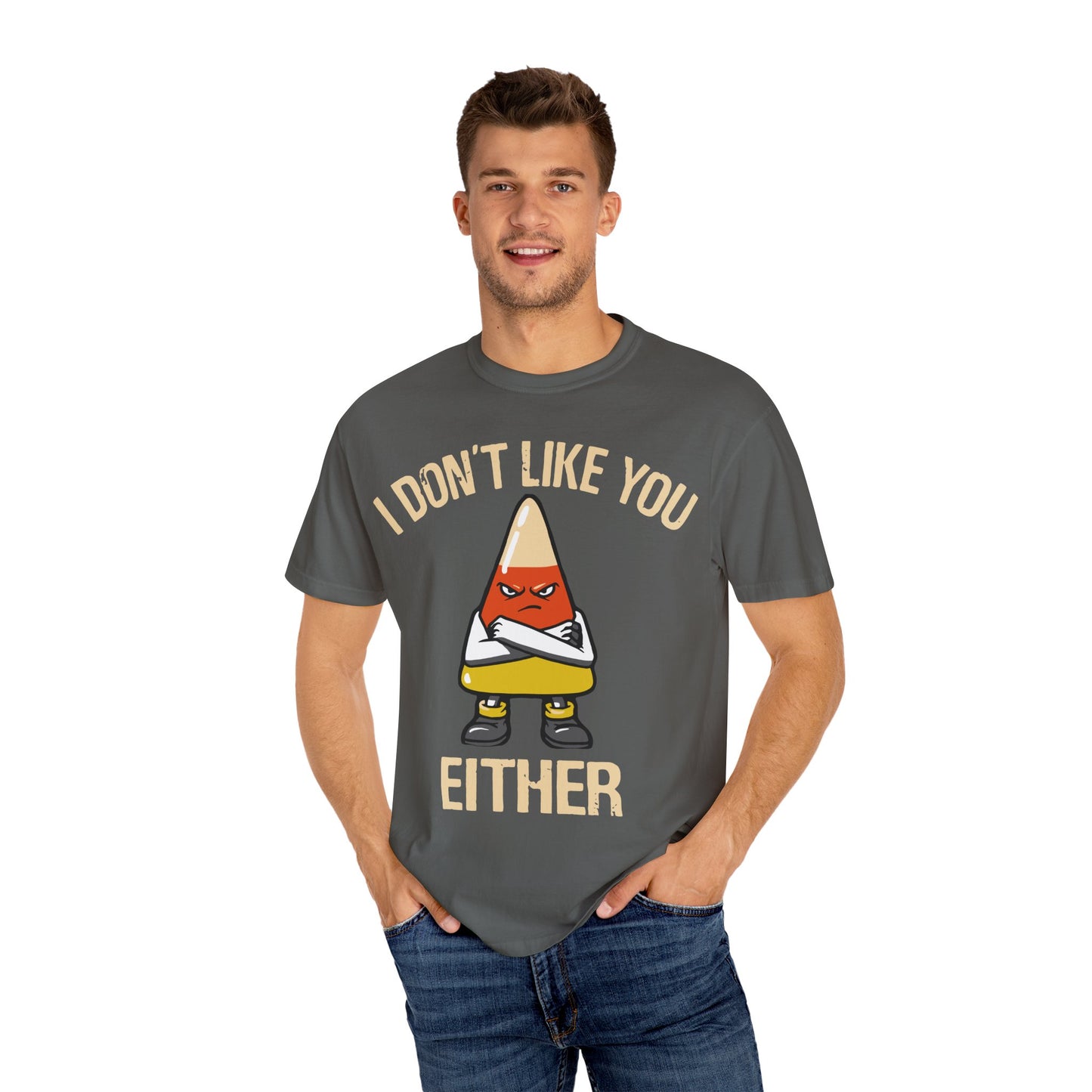 Candy Corn Unisex Garment-Dyed T-shirt