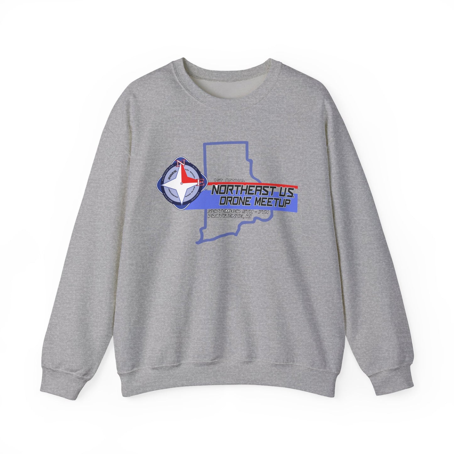 Inaugural Northeast Drone Meetup Crewneck Sweatshirt