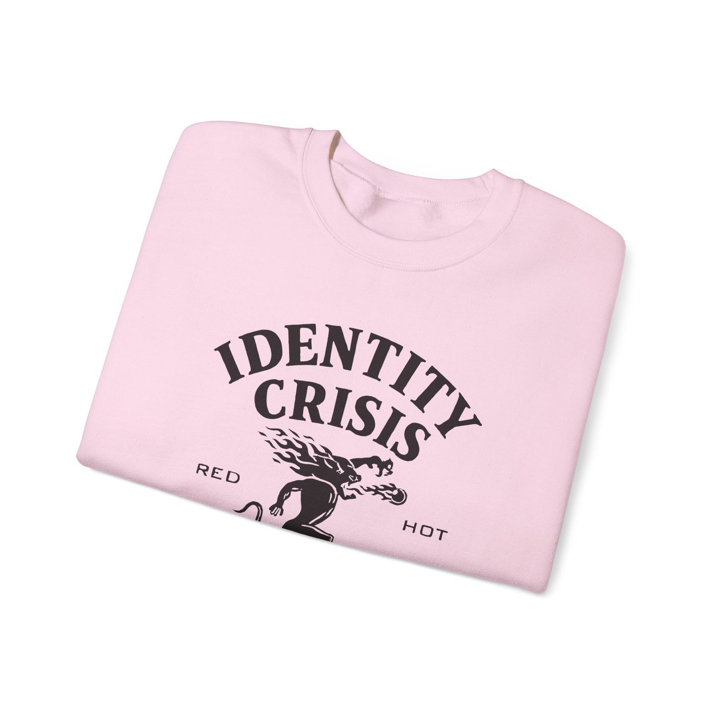 Identity Crisis Unisex Crewneck Sweatshirt Fireball Edition