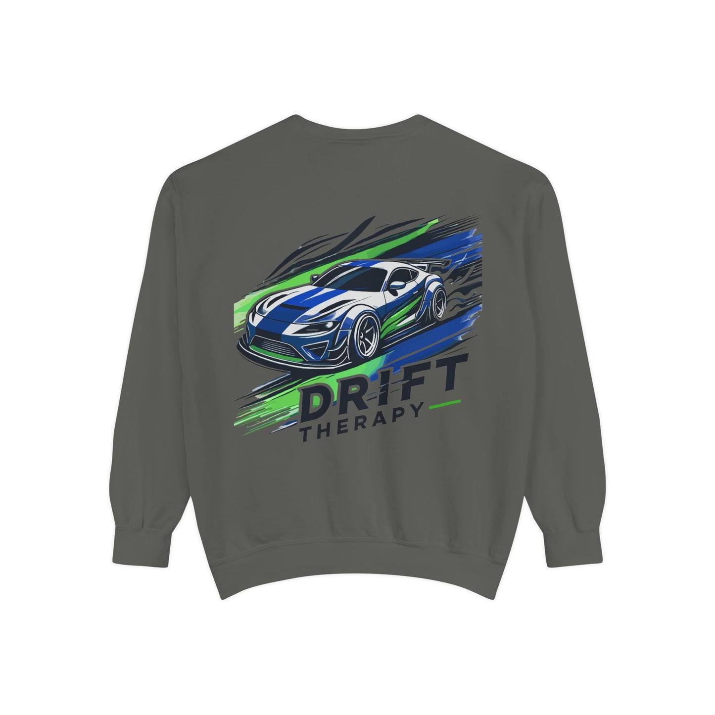 Unisex Sweatshirt - Control the Chaos, Drift Therapy, Casual Wear, Gift for Car Lovers, Everyday Comfort, Streetwear Style