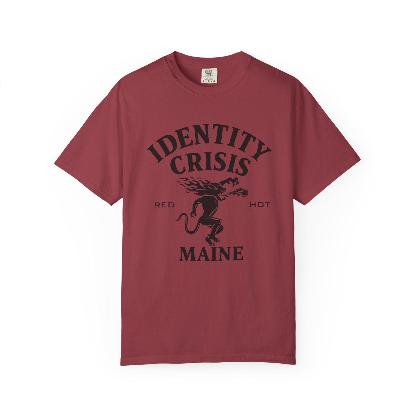 Unisex Identity Crisis T-shirt Fireball Edition