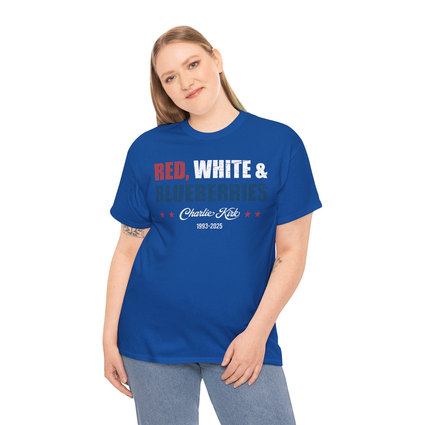 Red, White & Blueberries Tee