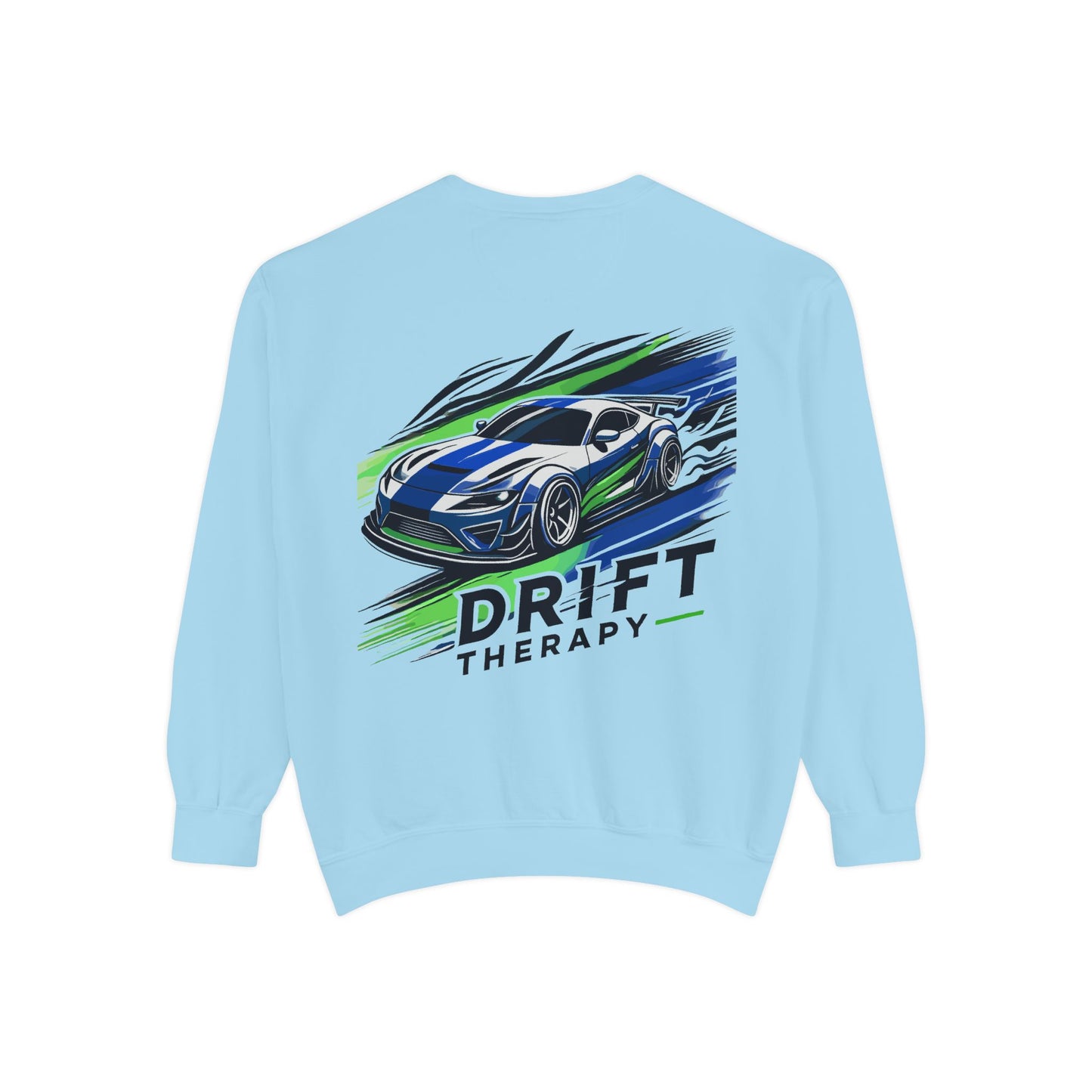 Unisex Sweatshirt - Control the Chaos, Drift Therapy, Casual Wear, Gift for Car Lovers, Everyday Comfort, Streetwear Style
