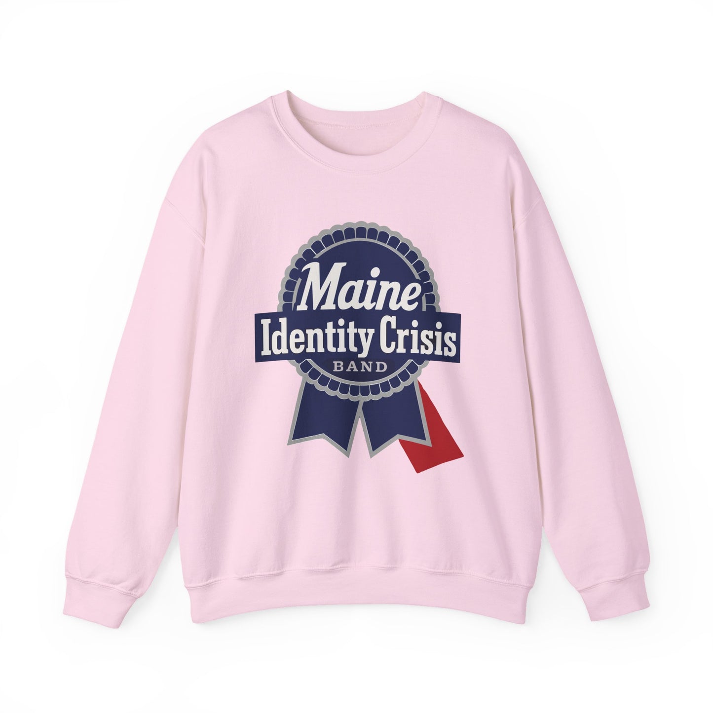 Identity Crisis Unisex Crewneck Sweatshirt Pabst Blue Ribbon Edition