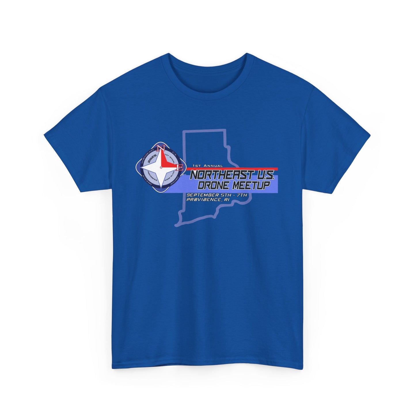 Inaugural Northeast Drone Meetup Unisex Tee, Drone
