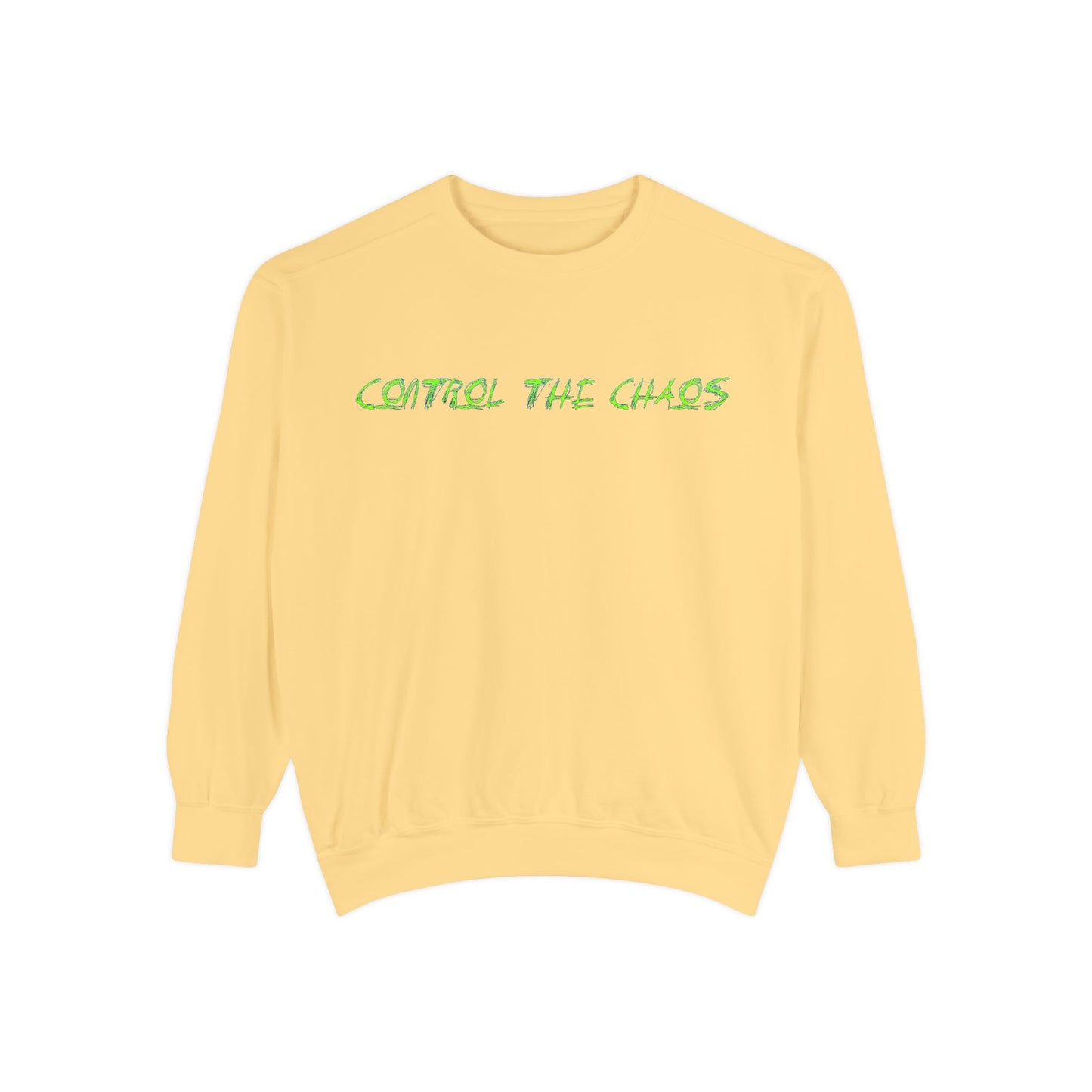 Unisex Sweatshirt - Control the Chaos, Drift Therapy, Casual Wear, Gift for Car Lovers, Everyday Comfort, Streetwear Style