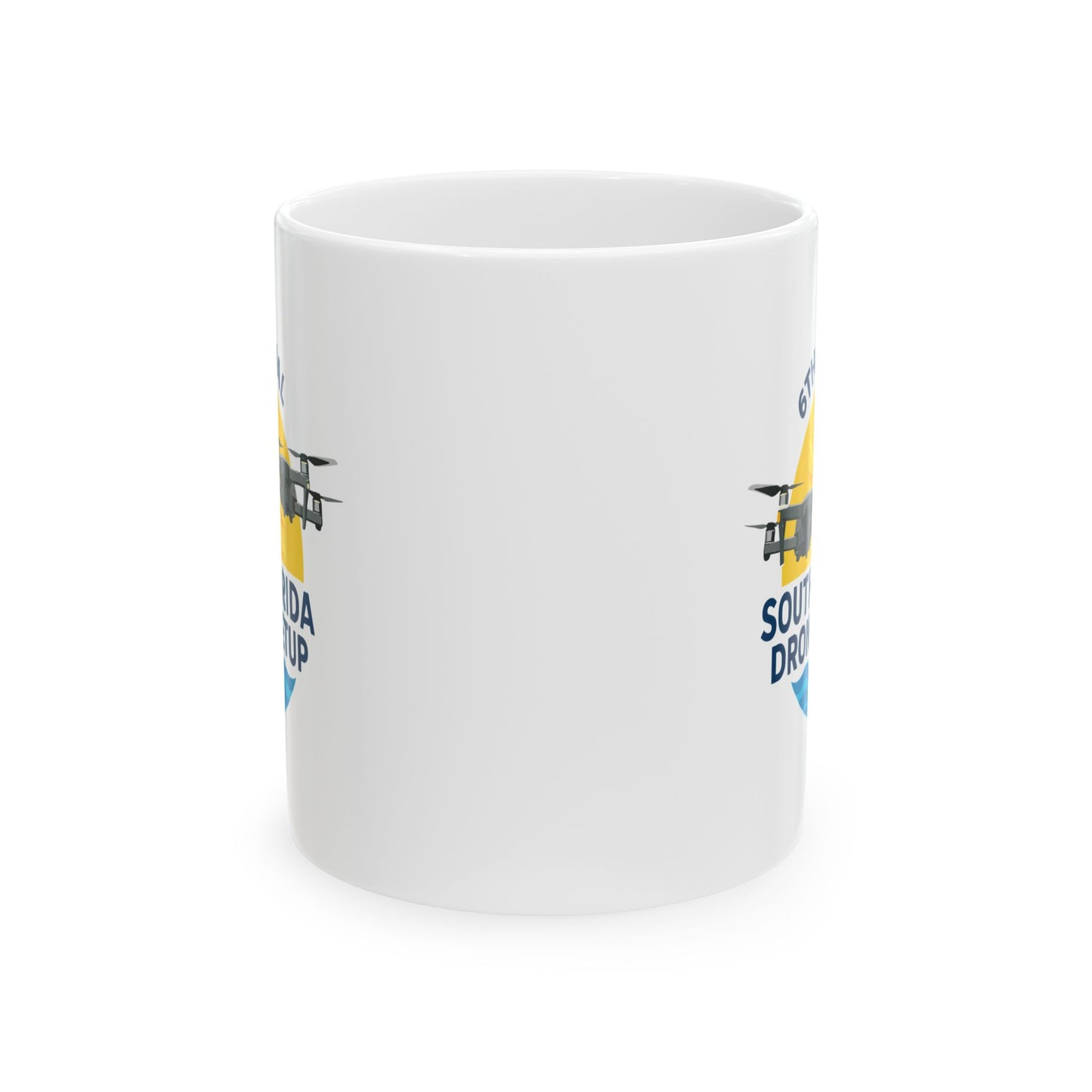 6th Annual South Florida Drone Meetup Ceramic Mug, (11oz, 15oz)
