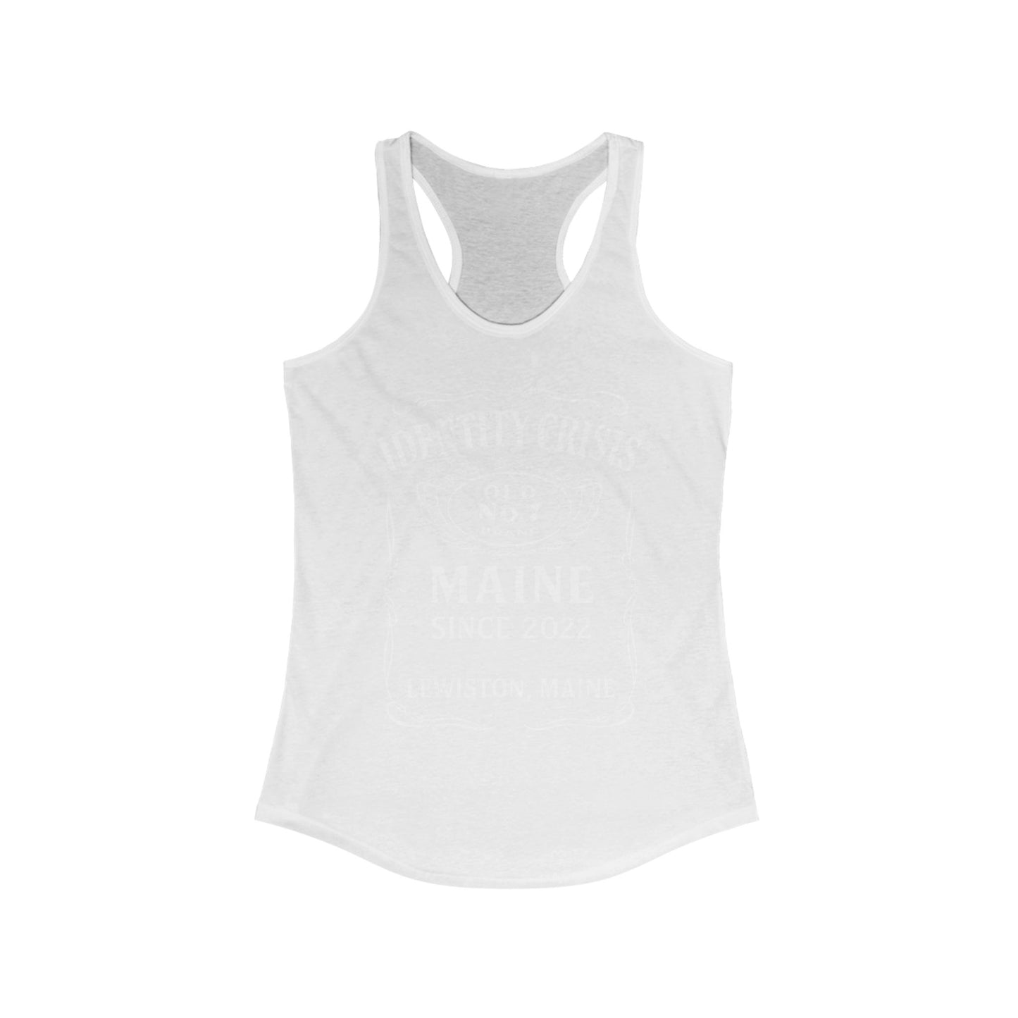 Identity Crisis Women's Racerback Tank Jack Daniel's Edition