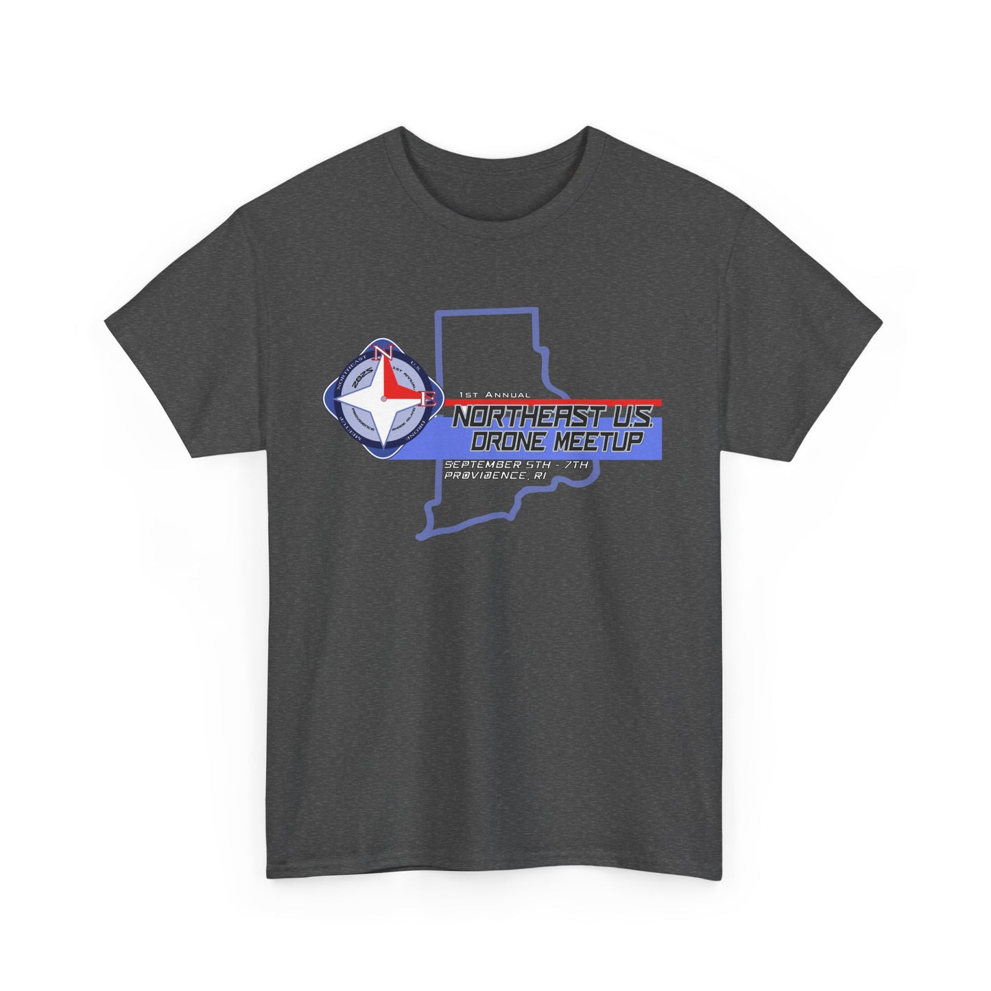 Inaugural Northeast Drone Meetup Unisex Tee, Drone