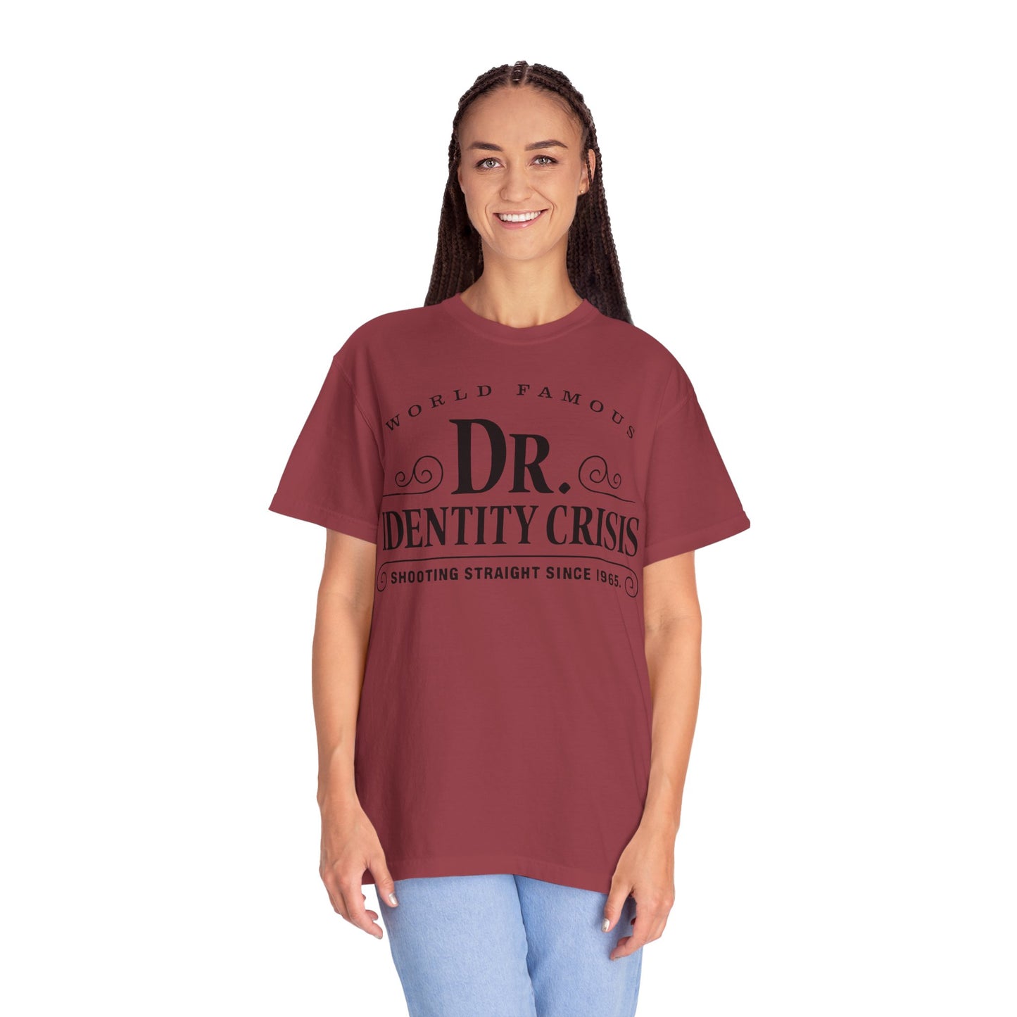 Unisex Identity Crisis T-shirt Dr. McGillicuddy's Edition
