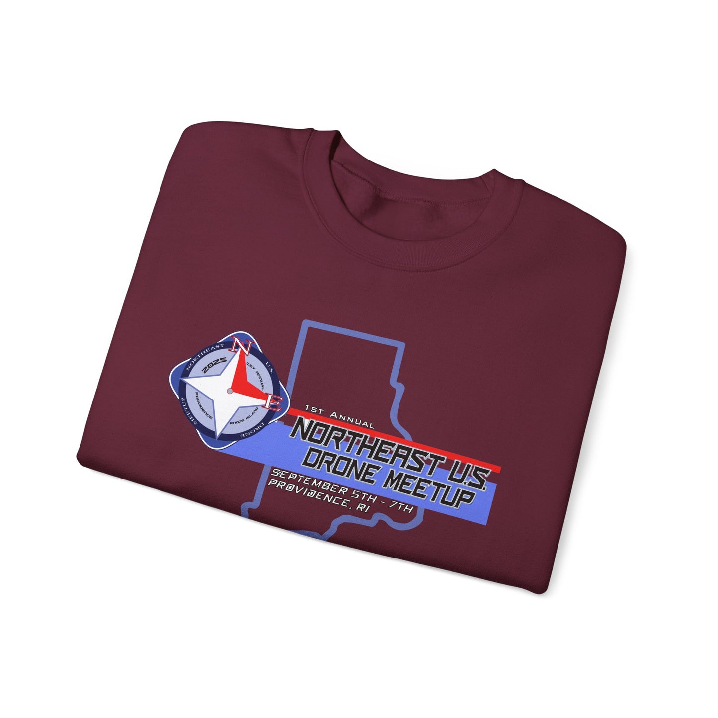 Inaugural Northeast Drone Meetup Crewneck Sweatshirt
