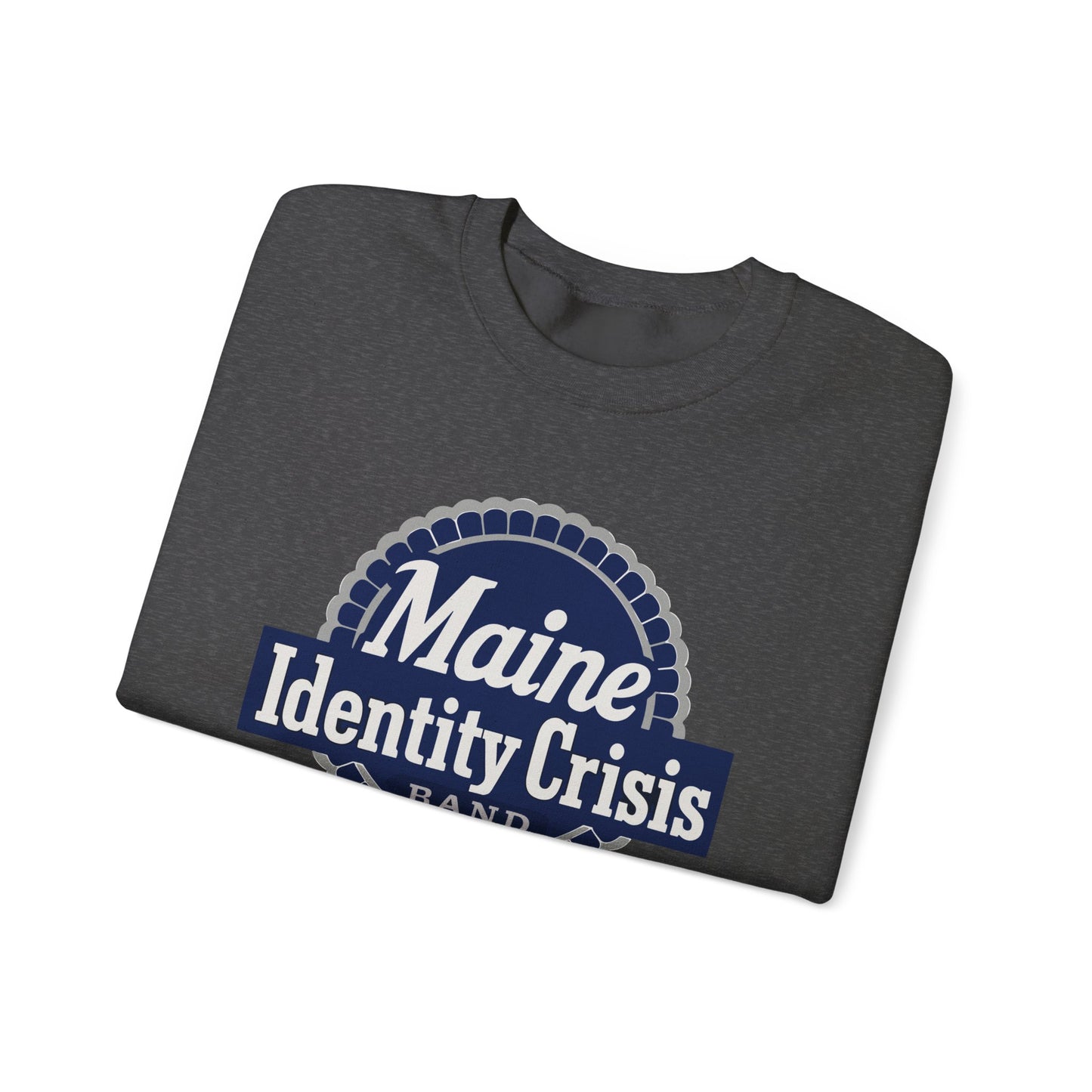 Identity Crisis Unisex Crewneck Sweatshirt Pabst Blue Ribbon Edition