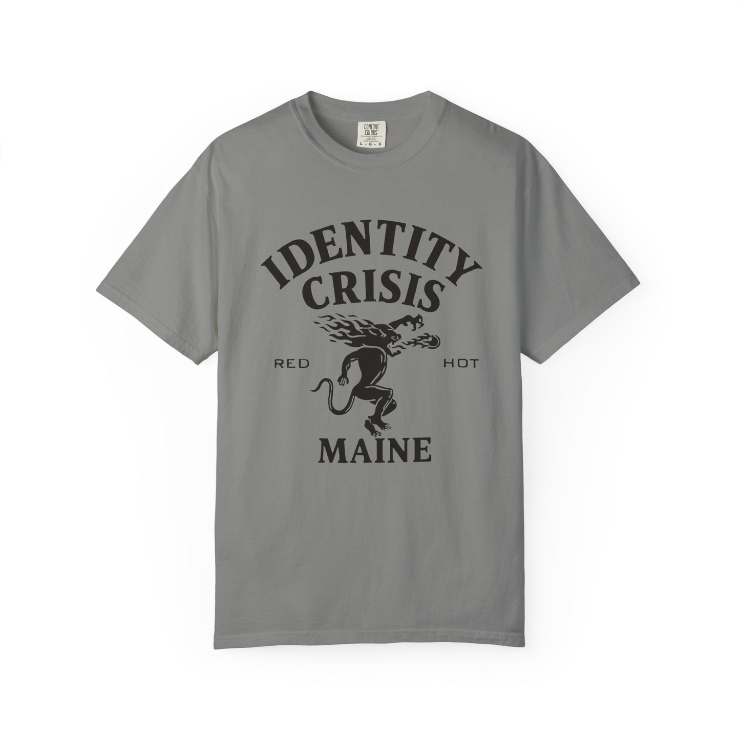 Unisex Identity Crisis T-shirt Fireball Edition