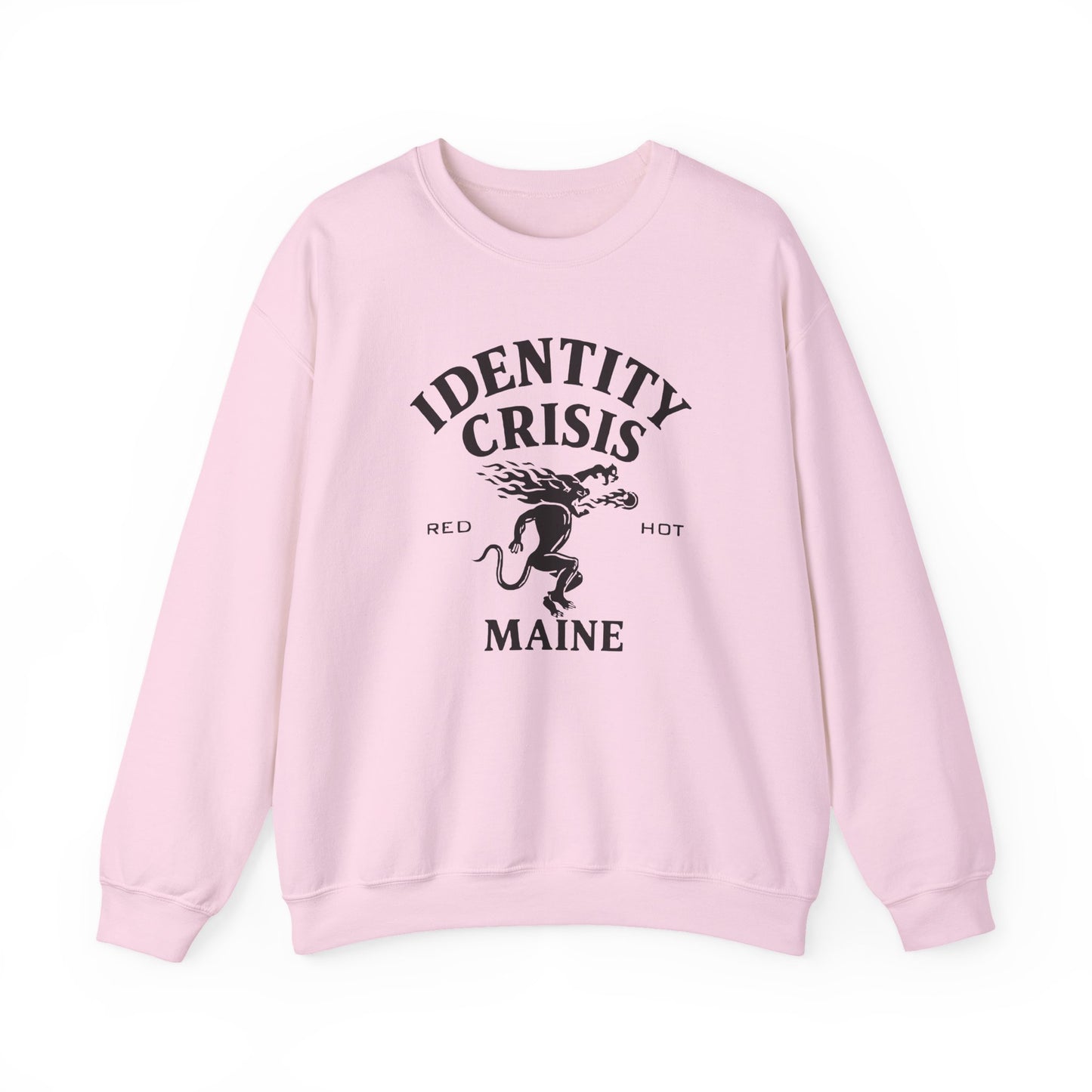 Identity Crisis Unisex Crewneck Sweatshirt Fireball Edition