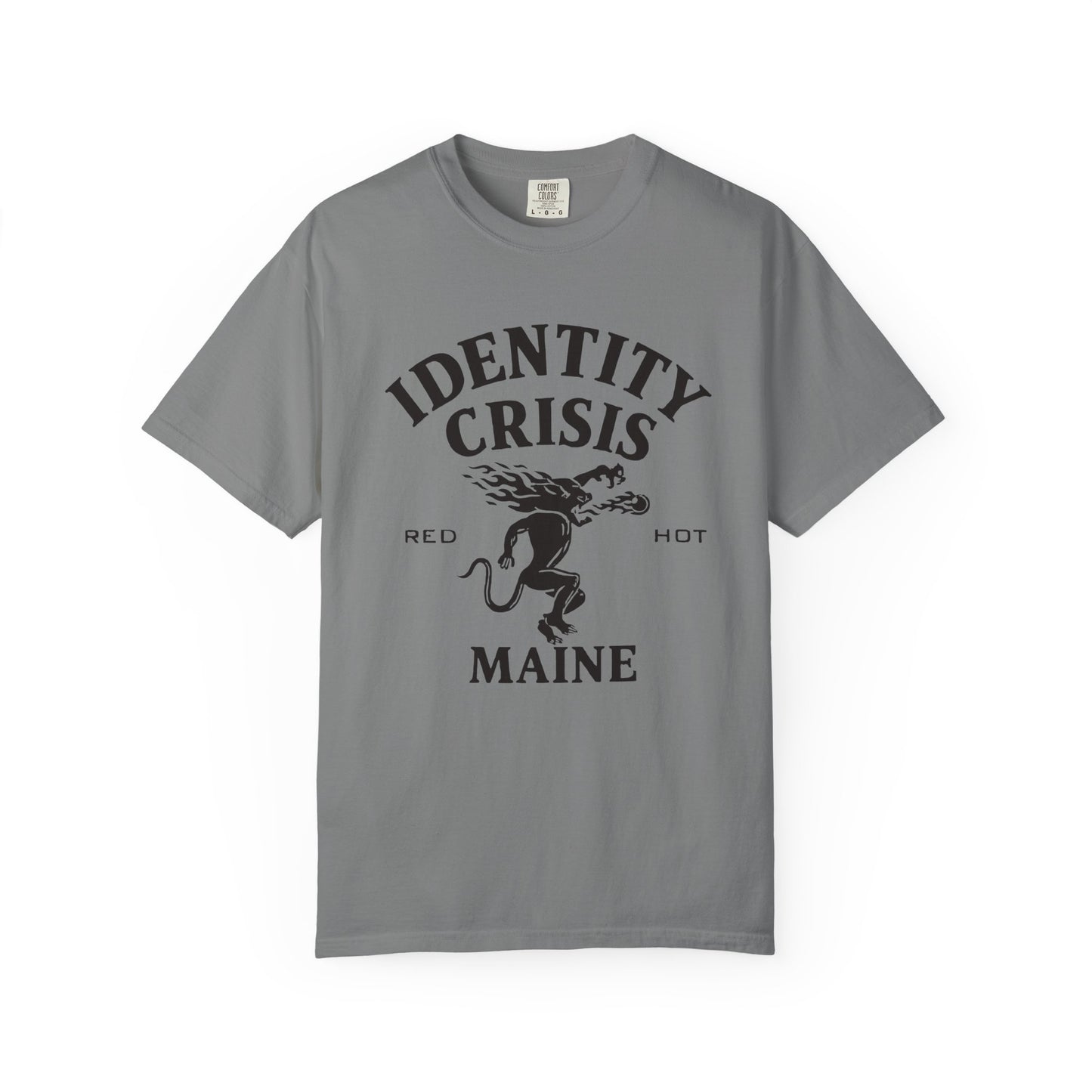 Unisex Identity Crisis T-shirt Fireball Edition