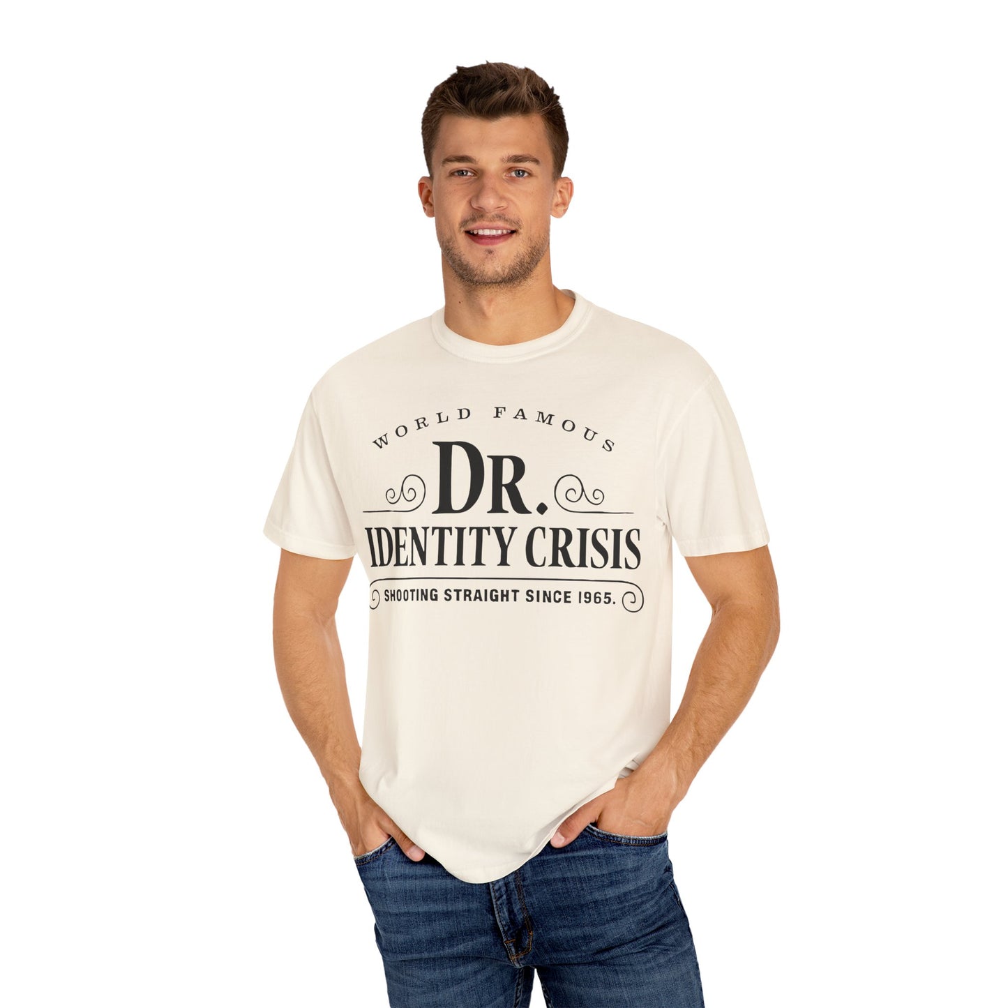 Unisex Identity Crisis T-shirt Dr. McGillicuddy's Edition
