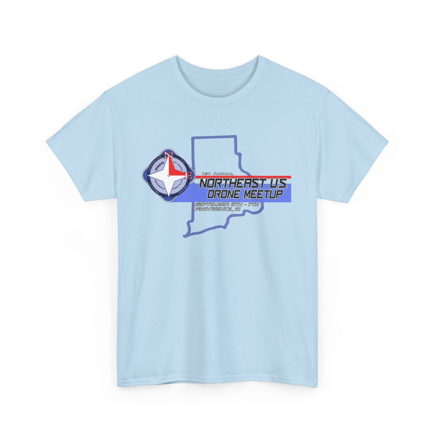 Inaugural Northeast Drone Meetup Unisex Tee, Drone