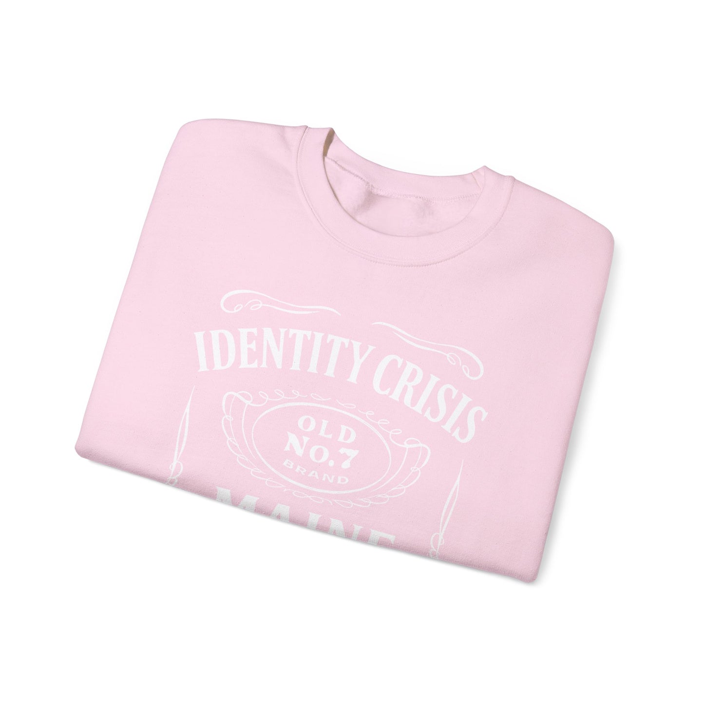 Identity Crisis Unisex Crewneck Sweatshirt Jack Daniel's Edition