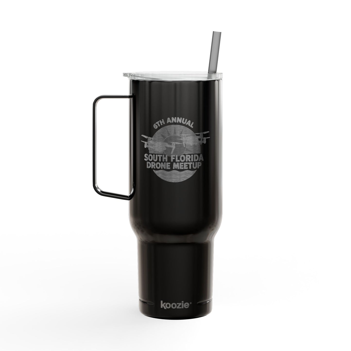 6th Annual South Florida Drone Meetup Insulated Tumbler for Hot & Cold Beverages, 40oz