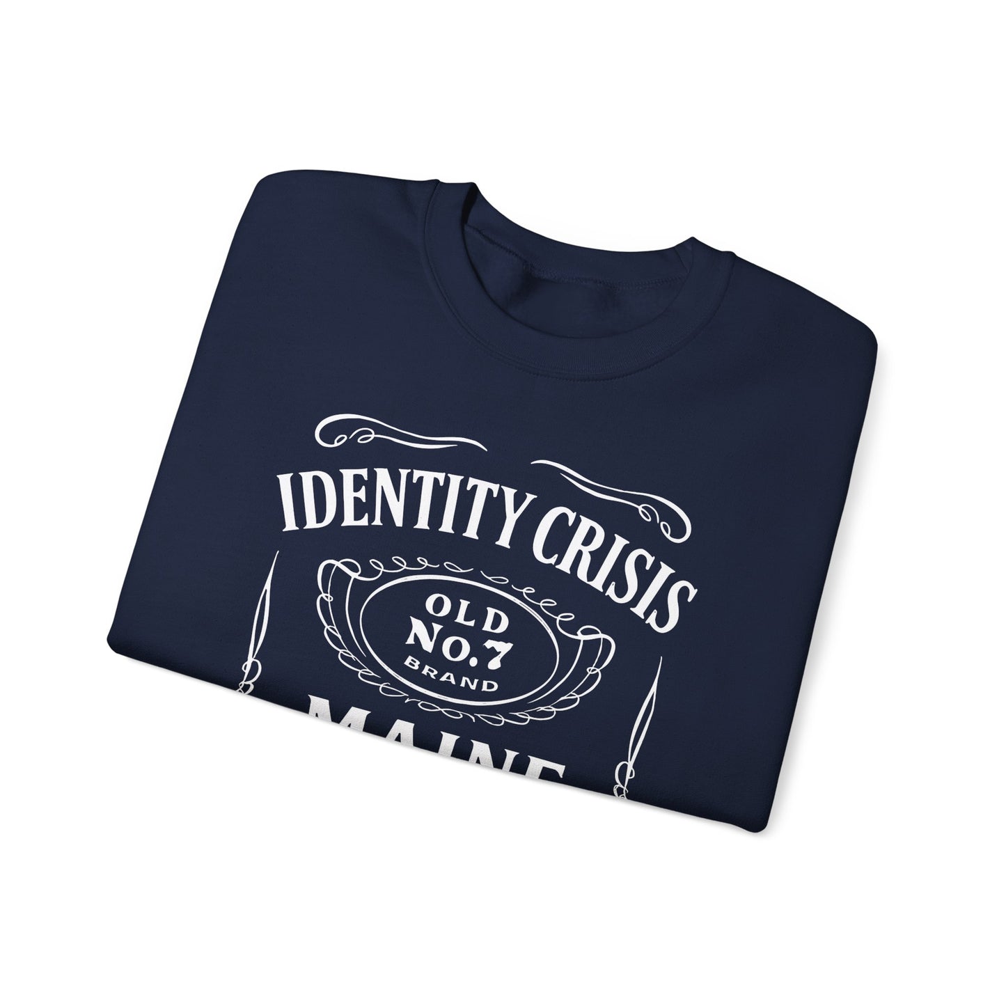Identity Crisis Unisex Crewneck Sweatshirt Jack Daniel's Edition