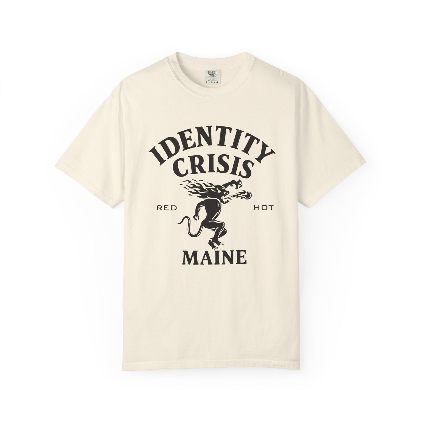 Unisex Identity Crisis T-shirt Fireball Edition