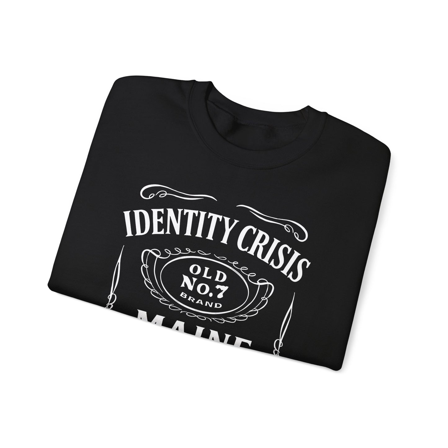 Identity Crisis Unisex Crewneck Sweatshirt Jack Daniel's Edition