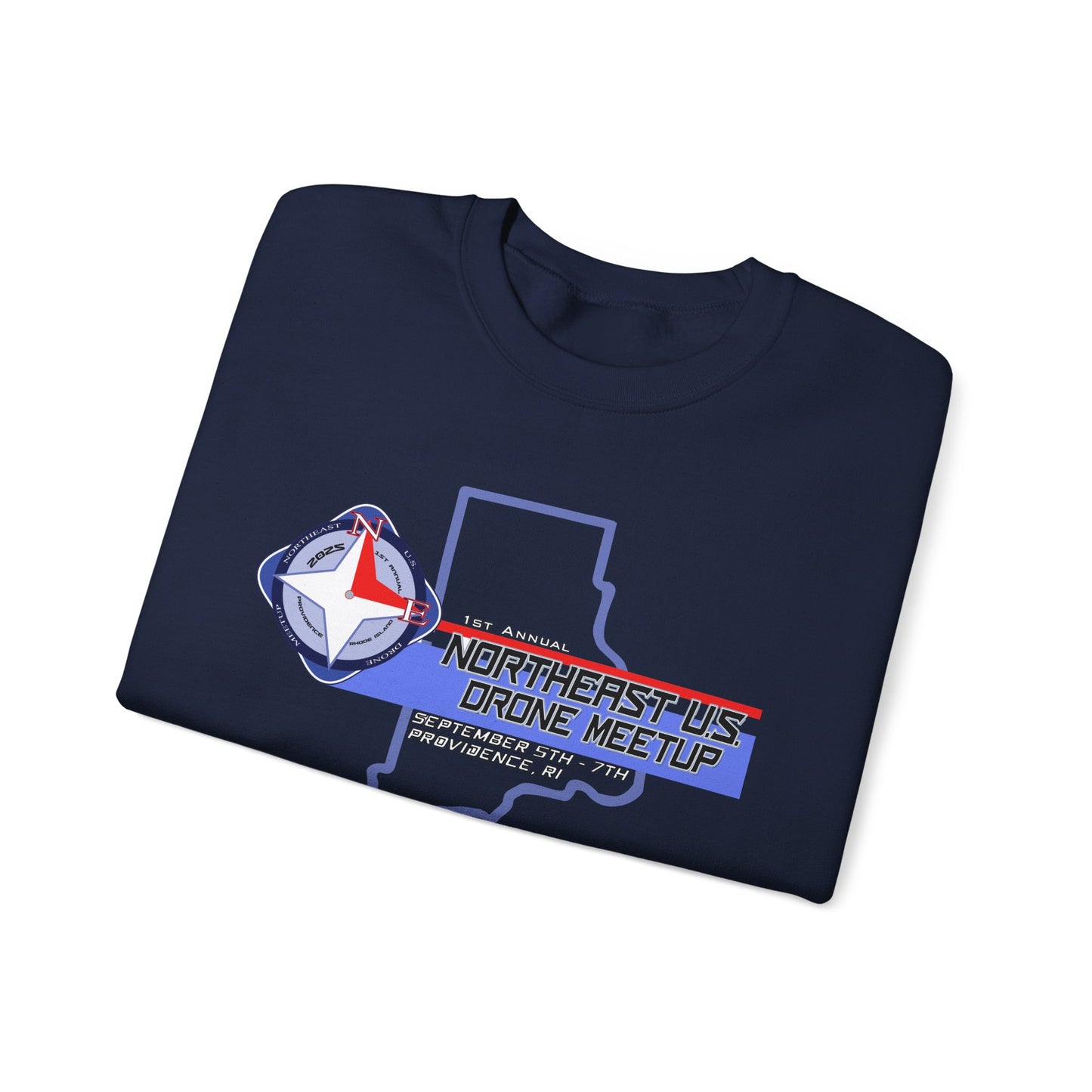 Inaugural Northeast Drone Meetup Crewneck Sweatshirt