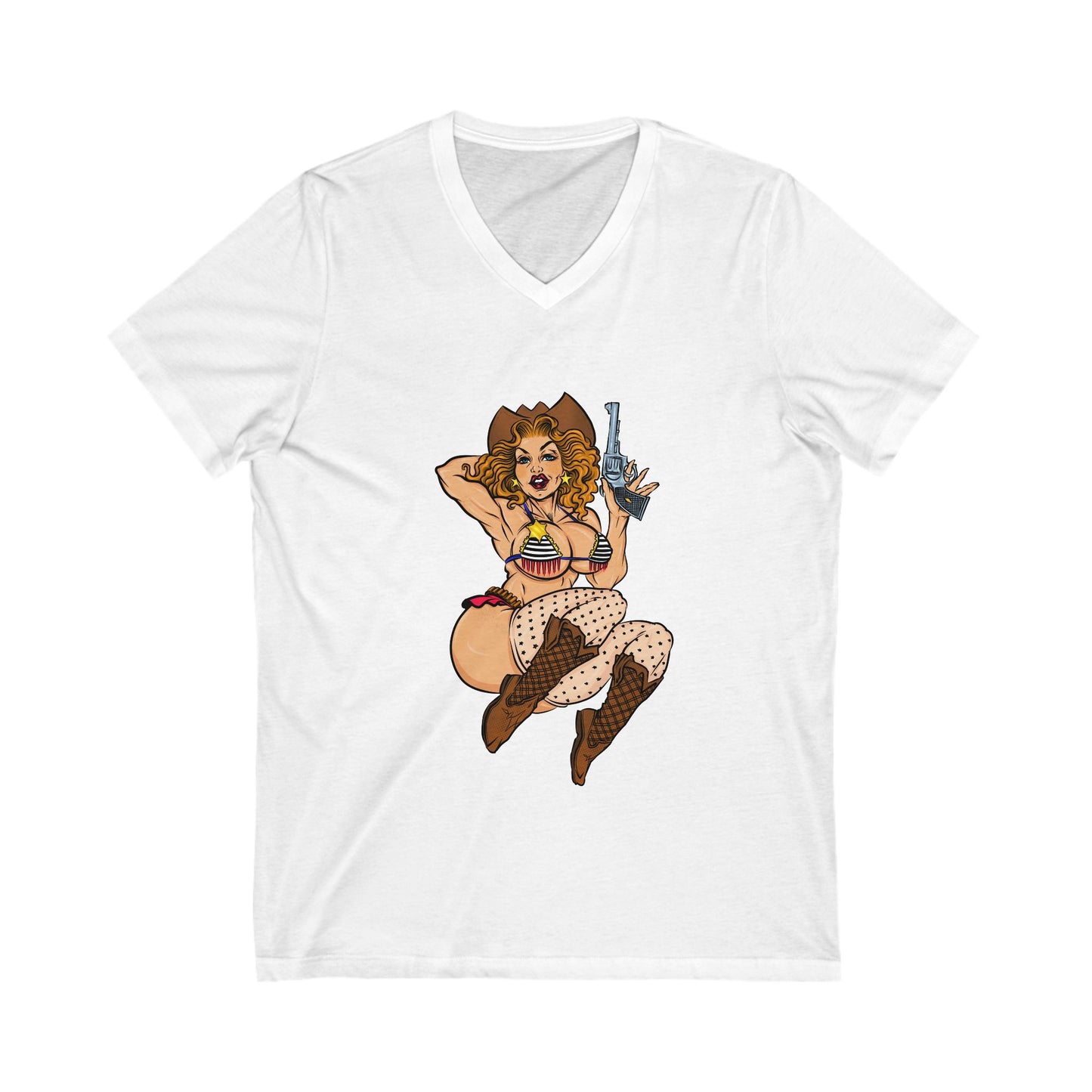 Ill! Artestry 6 Finger Suzy V-Neck Tee