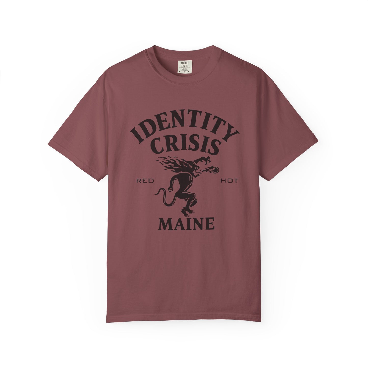 Unisex Identity Crisis T-shirt Fireball Edition
