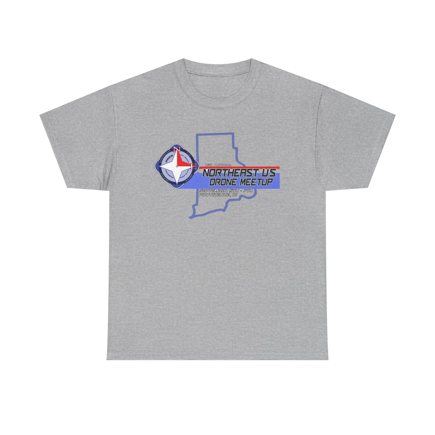 Inaugural Northeast Drone Meetup Unisex Tee, Drone