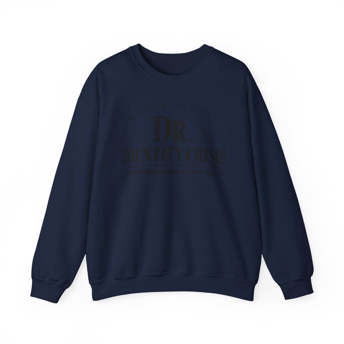Identity Crisis Unisex Crewneck Sweatshirt Dr. McGillicuddy's Edition