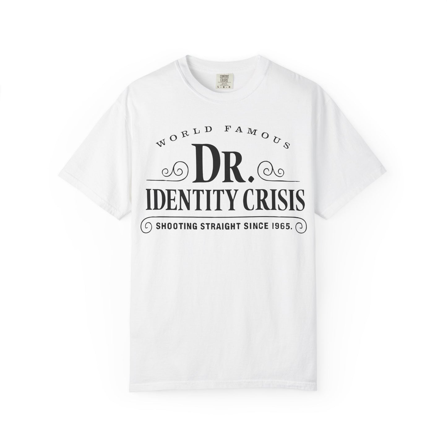 Unisex Identity Crisis T-shirt Dr. McGillicuddy's Edition