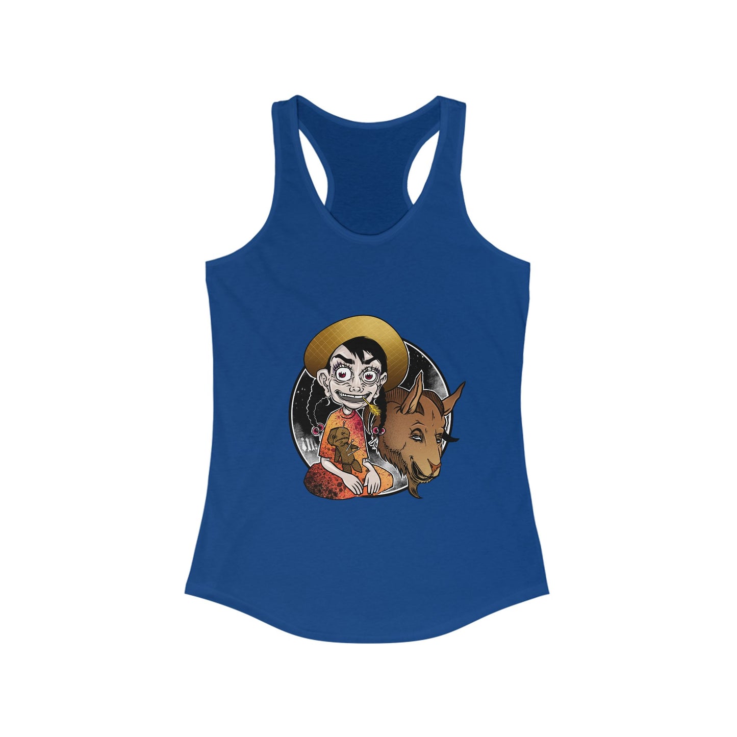 Ill! Artestry Goaty Women's Racerback Tank Top