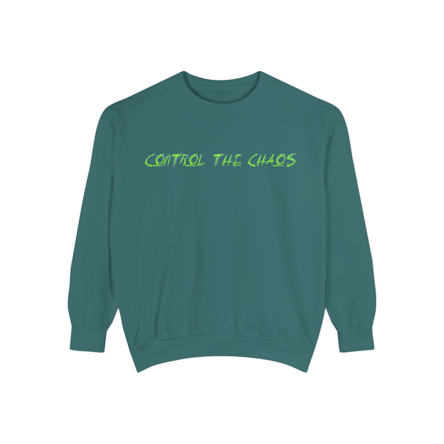 Unisex Sweatshirt - Control the Chaos, Drift Therapy, Casual Wear, Gift for Car Lovers, Everyday Comfort, Streetwear Style