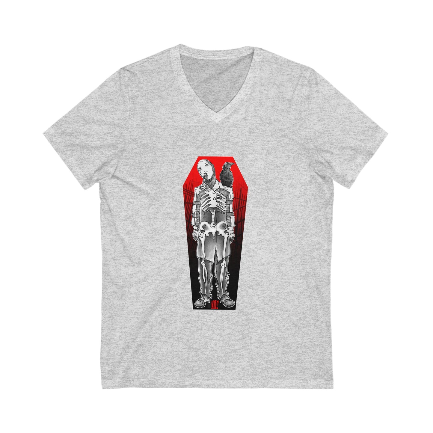 Ill! Artestry Coffin Dr. Nightmare V-Neck Tee