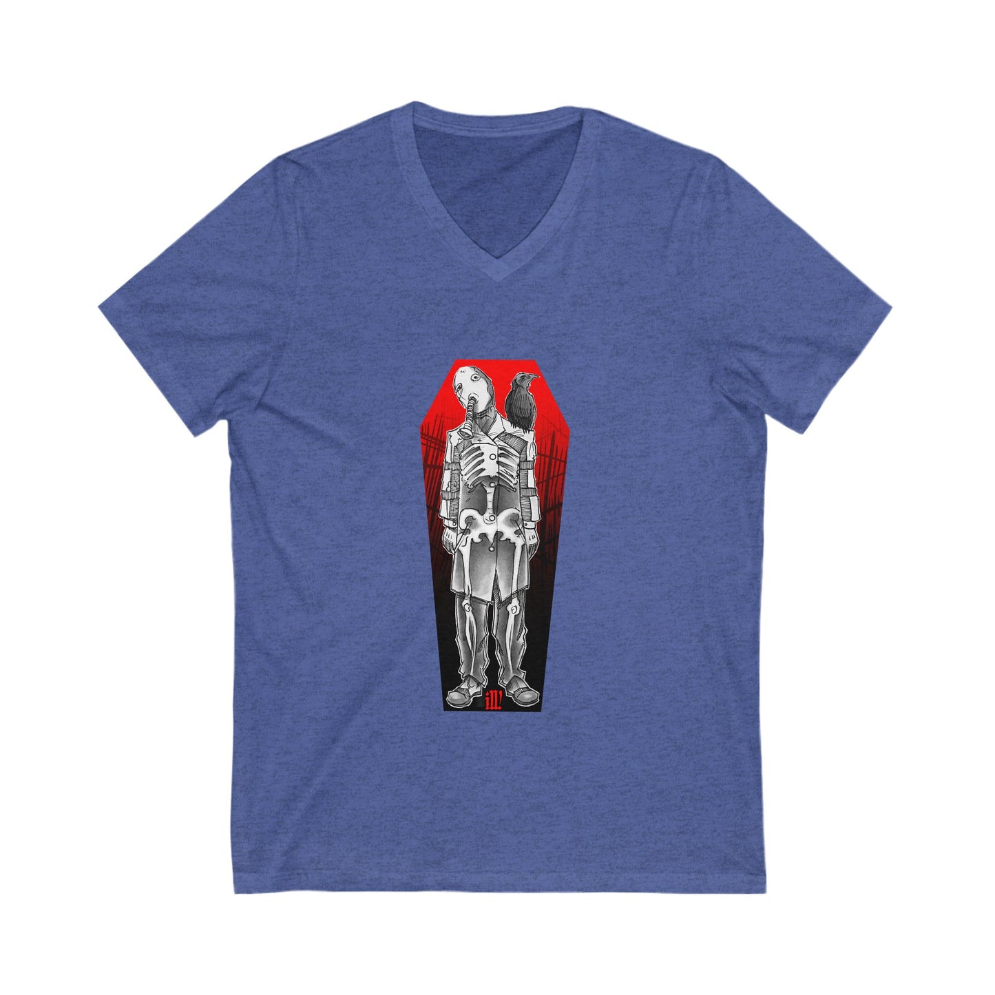 Ill! Artestry Coffin Dr. Nightmare V-Neck Tee